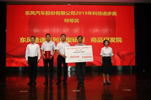 重奖特等奖100万 销量逆势飞扬,东风汽车股份科技创新发展纪实